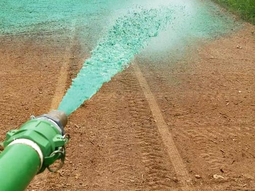 Hydromulching